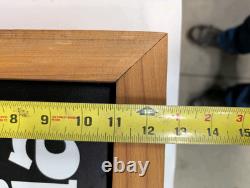 Patagonia Dealer Store Display Sign Reclaimed Wood Frame