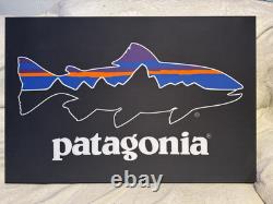 Patagonia Marketing Colorful Display Sign Mountain Store Advertisement 36x24