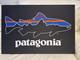 Patagonia Marketing Colorful Display Sign Mountain Store Advertisement 36x24
