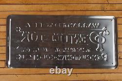 Pendleton Warranted To Be Logo Store Display Advertisement Sign 24 X 11.5