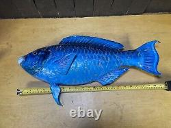 Pflueger Marine Store Display 24 Advertising Fish/ Taxidermy Division Rare