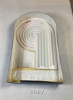 Pittsburgh Paints molded plastic lighted rainbow sign hardware store display