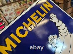 Plaque émaillée Michelin bibendum enamel sign emailschild