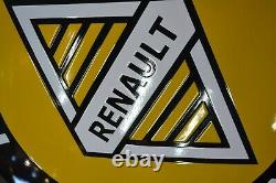 Plaque émaillée Renault 50 cm emailschild enamel sign