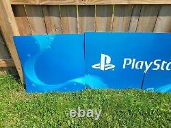 PlayStation 112x28 Official Plastic Store Display Sign Bundle PS4 PS5