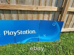 PlayStation 112x28 Official Plastic Store Display Sign Bundle PS4 PS5