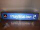PlayStation 2 IN BOX Vintage STORE PROMO Lighted Display Sign LIGHT BOX PS2