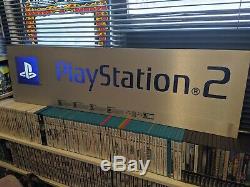 Playstation 2 PS2 Promo Store Sign Display Kiosk AUTHENTIC RARE 48