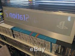 Playstation 2 PS2 Promo Store Sign Display Kiosk AUTHENTIC RARE 48