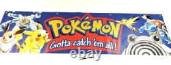 Pokemon'90's Vintage Style Promo Display Banner Sign Store Poster 3 sizes