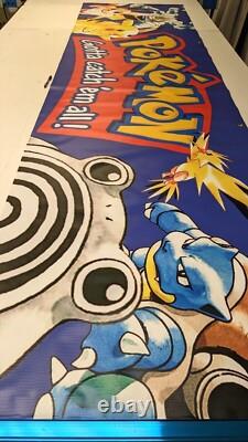 Pokemon'90's Vintage Style Promo Display Banner Sign Store Poster 3 sizes