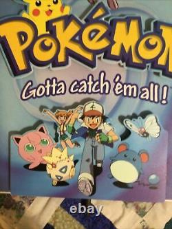 Pokemon Clothing Rack Store Display Sign##rare##