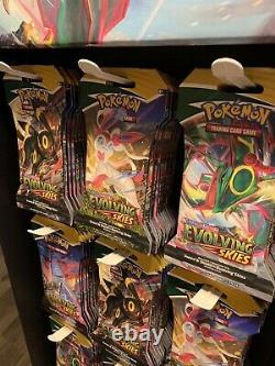 Pokemon Evolving Skies In Store Hanging Display With Stand
