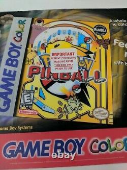 Pokemon Pinball Gameboy Color Counter Mat Sign Promo Store Display VTG Yellow