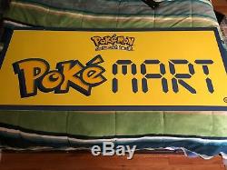 Pokemon Store Display Sign PokeMart Sign Uber Rare