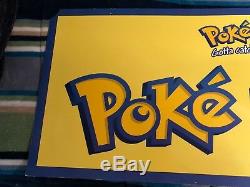 Pokemon Store Display Sign PokeMart Sign Uber Rare