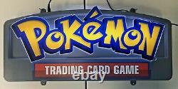 Pokemon TCG 20th Anniversary Store Retail Display Sign USED WORKING F3