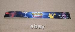 Pokemon TCG XY Store Display Sign 48 Cardboard Damaged