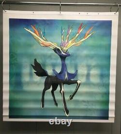 Pokemon X & Y Vinyl Banner Toys R Us Store Display Sign Xerneas 2013 Nintendo XY