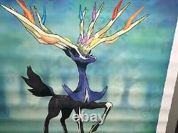 Pokemon X & Y Vinyl Banner Toys R Us Store Display Sign Xerneas 2013 Nintendo XY