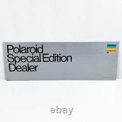 Polaroid Special Edition Dealer Advertising Store Counter Display Shop Sign