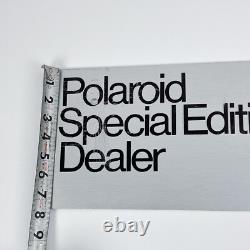 Polaroid Special Edition Dealer Advertising Store Counter Display Shop Sign