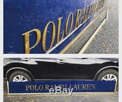 Polo Ralph Lauren Store Display Sign 10 Foot Long! Advertising 3D Lettering Rare