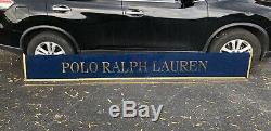 Polo Ralph Lauren Store Display Sign 10 Foot Long! Advertising 3D Lettering Rare