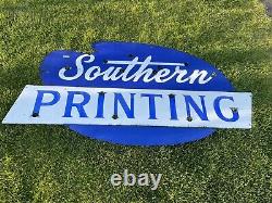 Porcelain Advertising Sign Southern Printing Trade Sign Neon Display