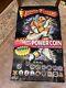 Power Rangers BIG 1994 MCDONALD'S POG STORE DISPLAY SIGN 2SIDED SABAN MMPR RARE