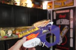 RARE 1950s DAD'S JR ROOT BEER BOTTLE STORE DISPLAY PAINTED METAL SIGN COKE SODA