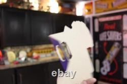 RARE 1950s DAD'S JR ROOT BEER BOTTLE STORE DISPLAY PAINTED METAL SIGN COKE SODA