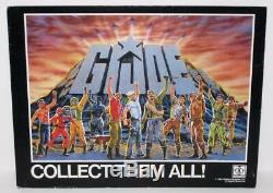 RARE 1985 Vintage Hasbro GI JOE 13.5 x 17.5 COLLECT THEM ALL Store Display Sign