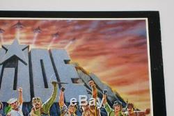 RARE 1985 Vintage Hasbro GI JOE 13.5 x 17.5 COLLECT THEM ALL Store Display Sign