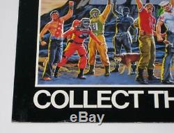 RARE 1985 Vintage Hasbro GI JOE 13.5 x 17.5 COLLECT THEM ALL Store Display Sign