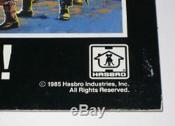 RARE 1985 Vintage Hasbro GI JOE 13.5 x 17.5 COLLECT THEM ALL Store Display Sign