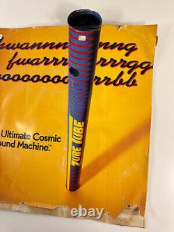 RARE 1990's Zube Tube Advertising STore Display Sign toy
