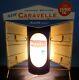 RARE BULOVA Caravelle Illuminated Motion Window Display Vintage 50's Advertising