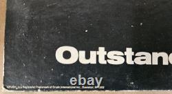 RARE Orange Crush Bottle Cap Sign Store Display Gas Station General Store