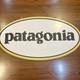 RARE Patagonia Dealer Store Display Sign 24 VTG Wood Oval Retail Advertising