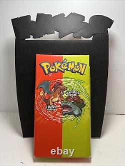 RARE Pokemon Fire Red Leaf Green Store Display Sign Nintendo 3D Poster Gameboy