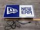 RARE VTG NEW ERA FITTED Hats Hanging Light Lamp Sign Foot Locker Store DISPLAY