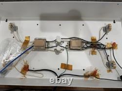 RARE VTG NEW ERA FITTED Hats Hanging Light Lamp Sign Foot Locker Store DISPLAY