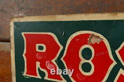 RARE Vintage 1984 Think Big NYC Giant Box of Rosebud Matches Cigar Store Display