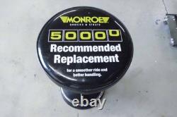 RARE Vintage Monroe Shocks & Struts Store Display Promotional Bar Stool Seat