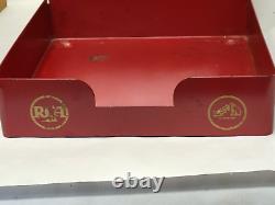 RCA Victor 78/33 rpm Red Seal RECORD STORE DISPLAY vtg Metal Sign Rack 10or 12