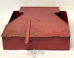 RCA Victor 78/33 rpm Red Seal RECORD STORE DISPLAY vtg Metal Sign Rack 10or 12