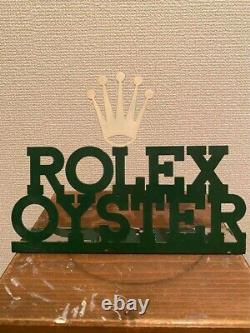 ROLEX Vintage For Store display Sign plate Not for sale Rare