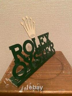 ROLEX Vintage For Store display Sign plate Not for sale Rare