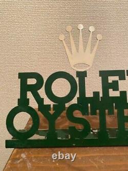 ROLEX Vintage For Store display Sign plate Not for sale Rare